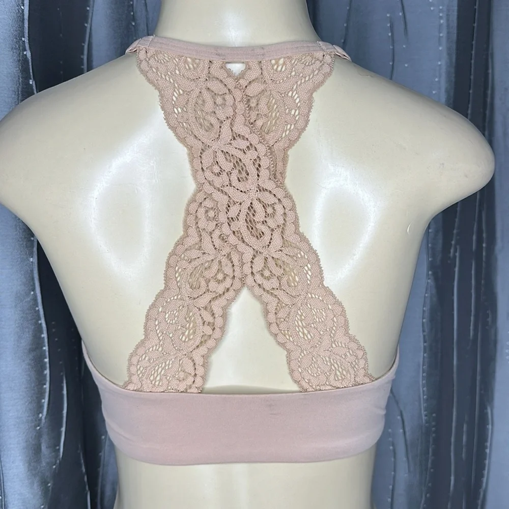Victoria's Secret Blush Push-Up Bra Tan color Sz 34D